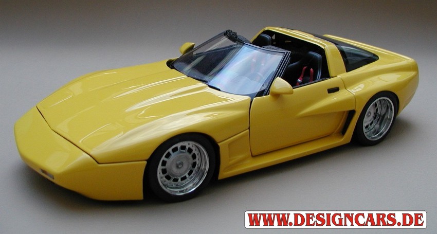 Chevrolet Corvette C4 ZR1 1/18 Maisto C4 ZR1 geiger tuning modellino in miniatura